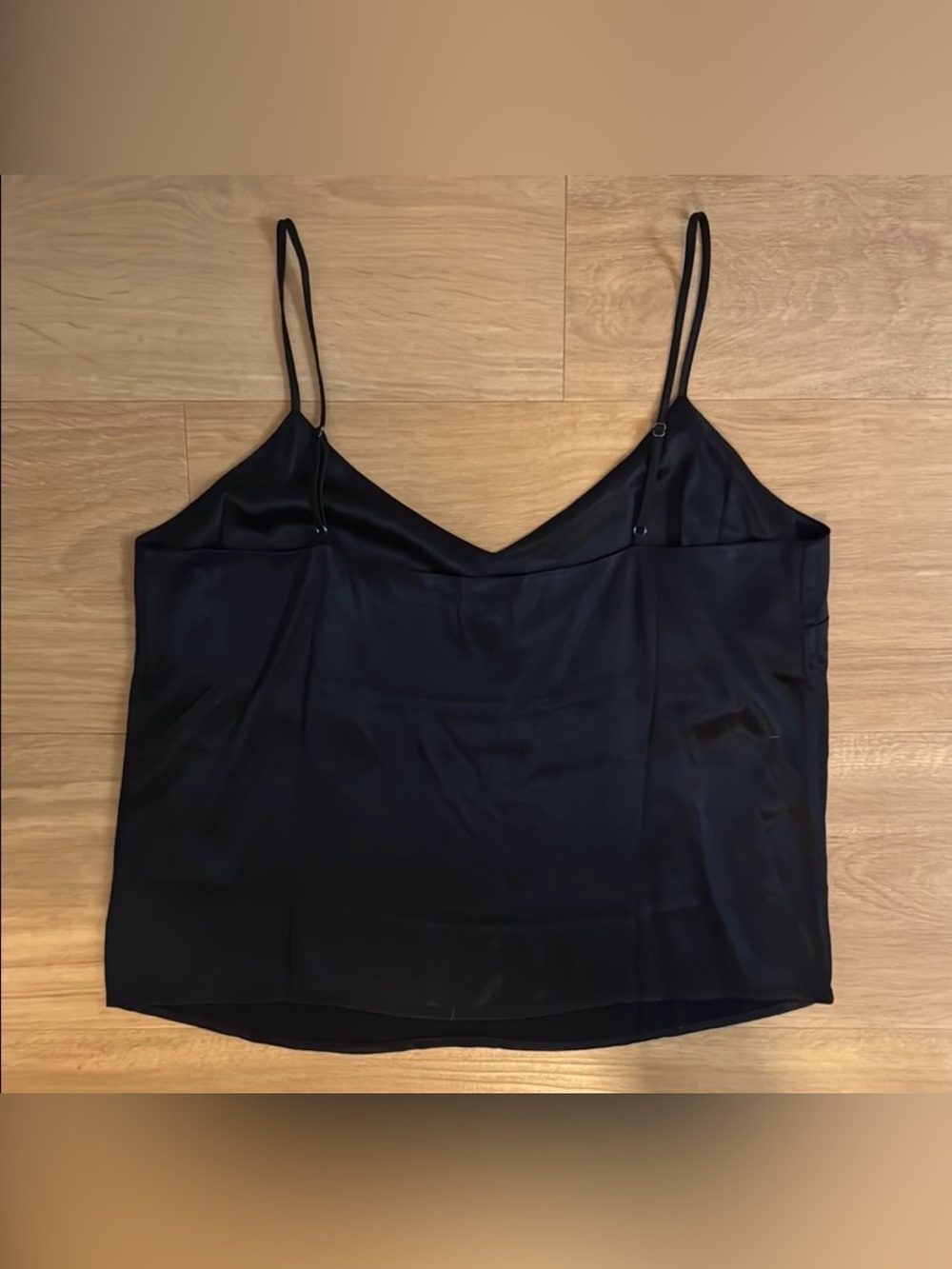 NEW Rails Paulo Top in Black | Luxe Tank Top V-neck Tank Cami | Size Large L - Picture 7 of 16